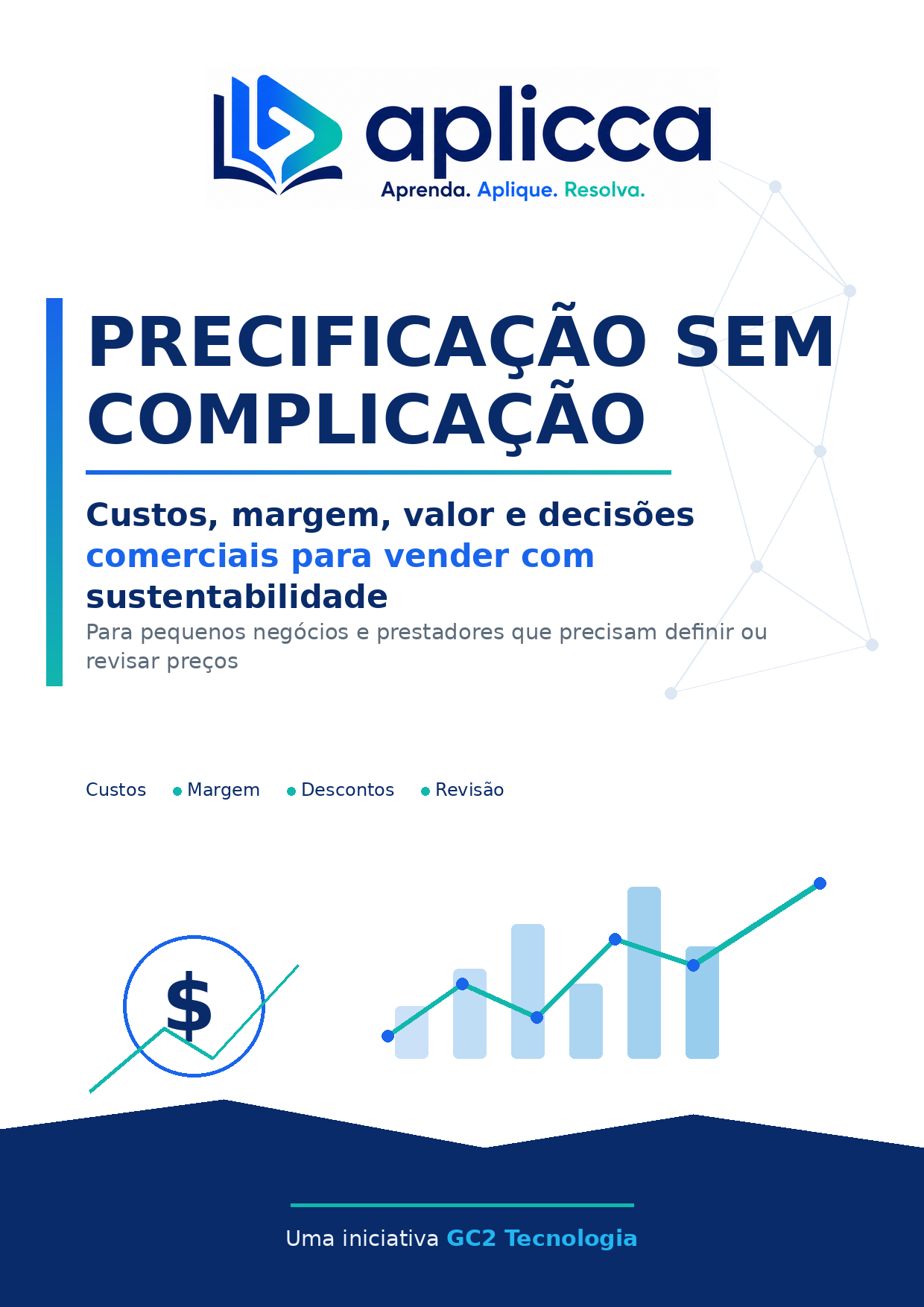 Capa do guia Precificação sem Complicação