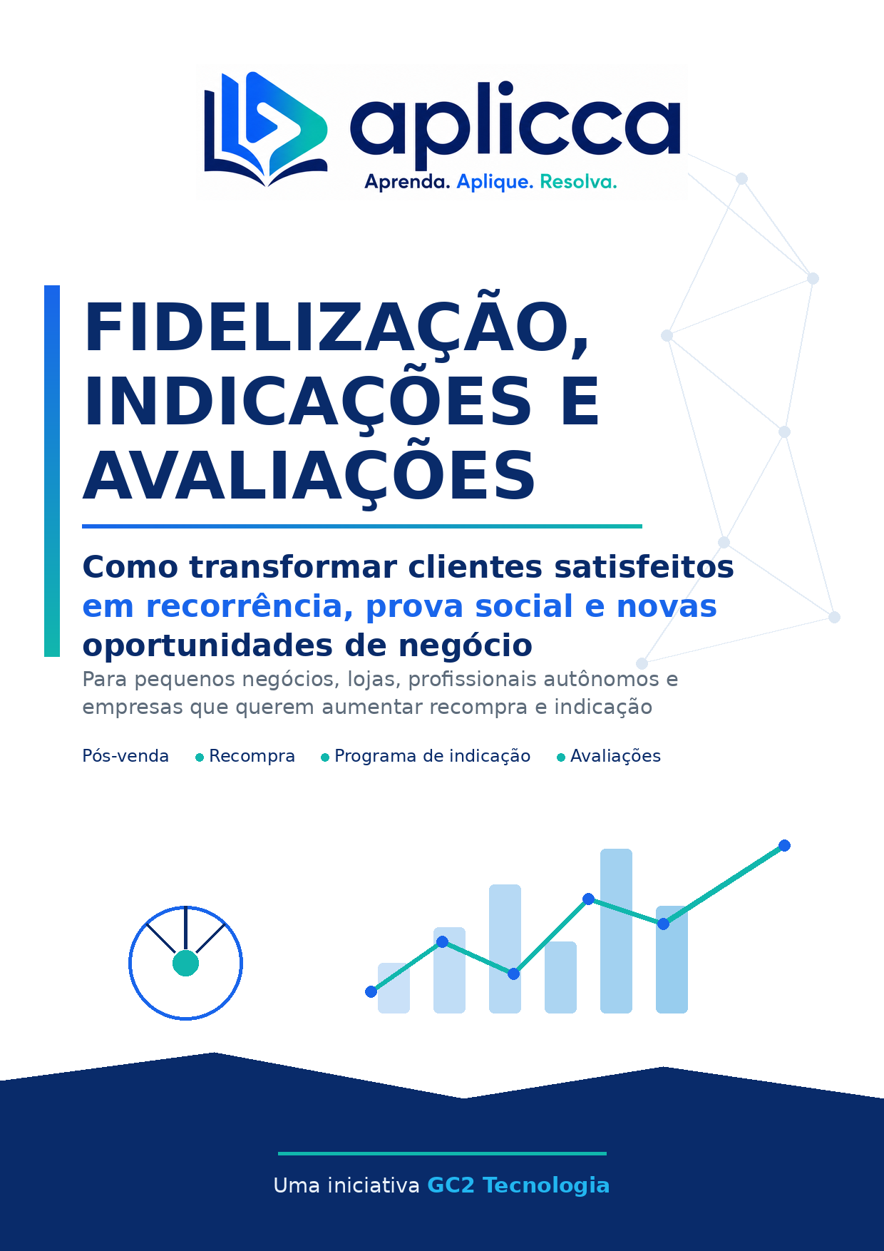 Capa do guia Fidelização, Indicações e Avaliações
