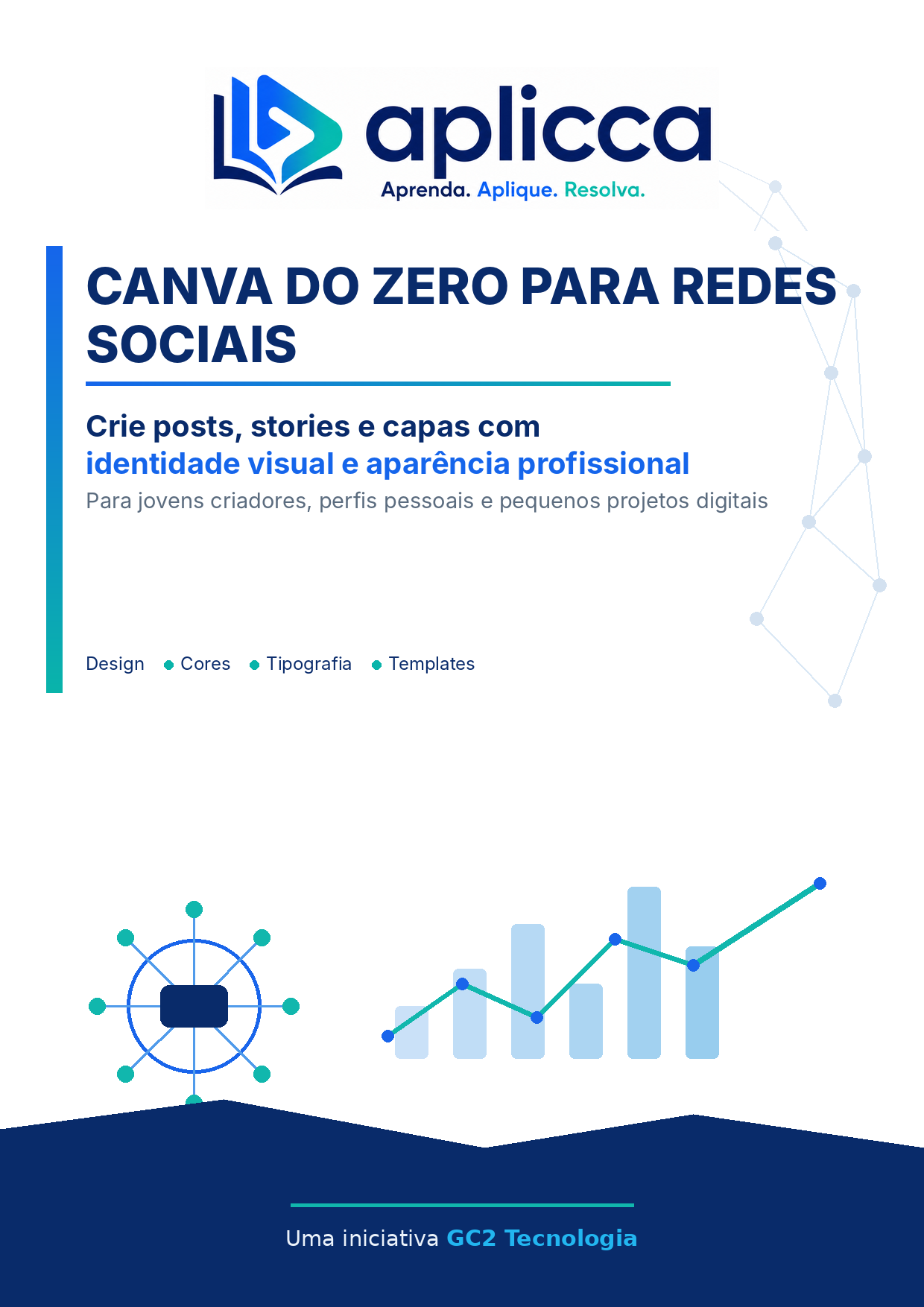 Capa do guia Canva do Zero para Redes Sociais