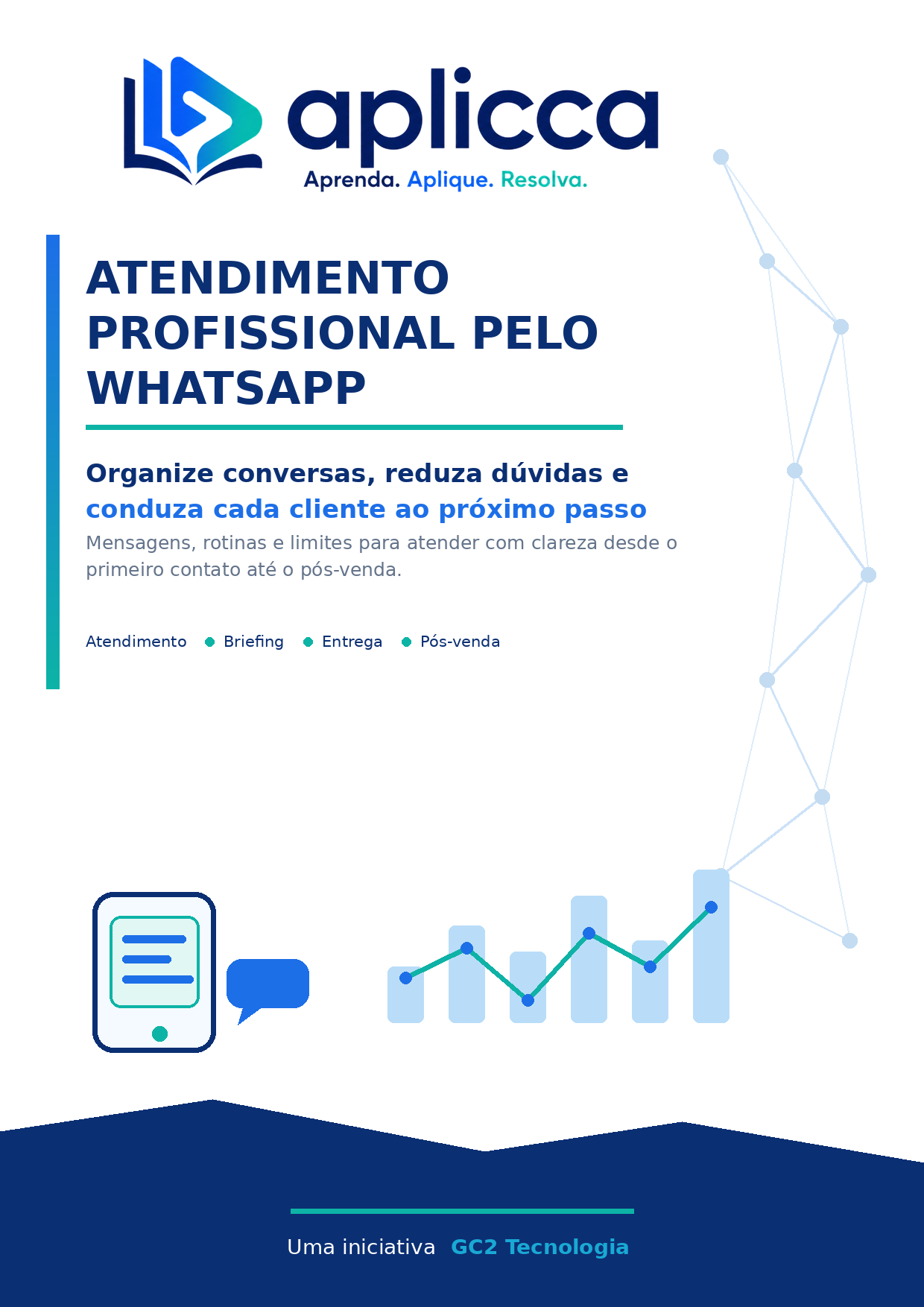Capa do guia Atendimento Profissional pelo WhatsApp