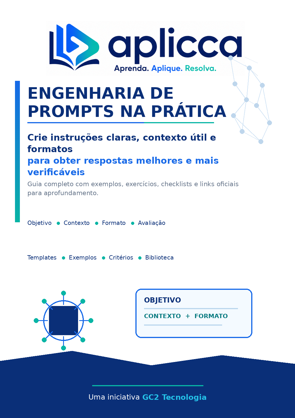 Capa do guia Engenharia de Prompts na Prática